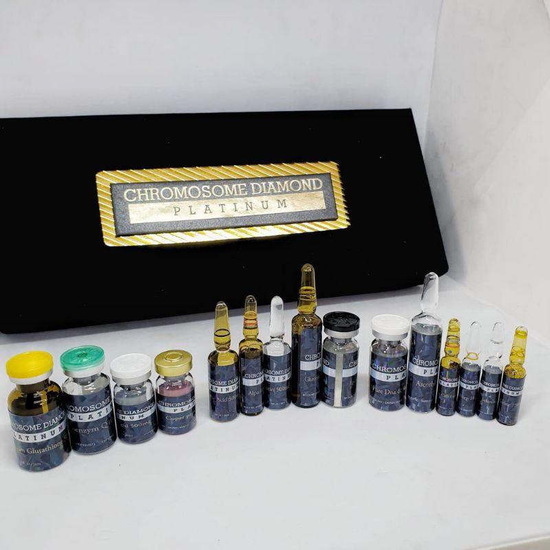 CHROMOSOME DIAMOND PLATINUM / ORIGINAL 100% infus whitening