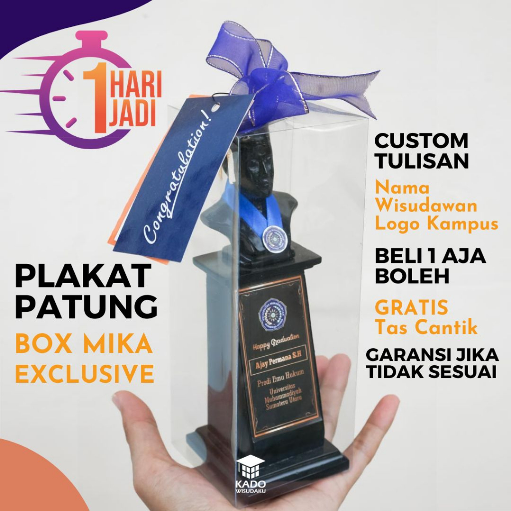 Plakat Patung Wisuda Vandel Kado Wisuda