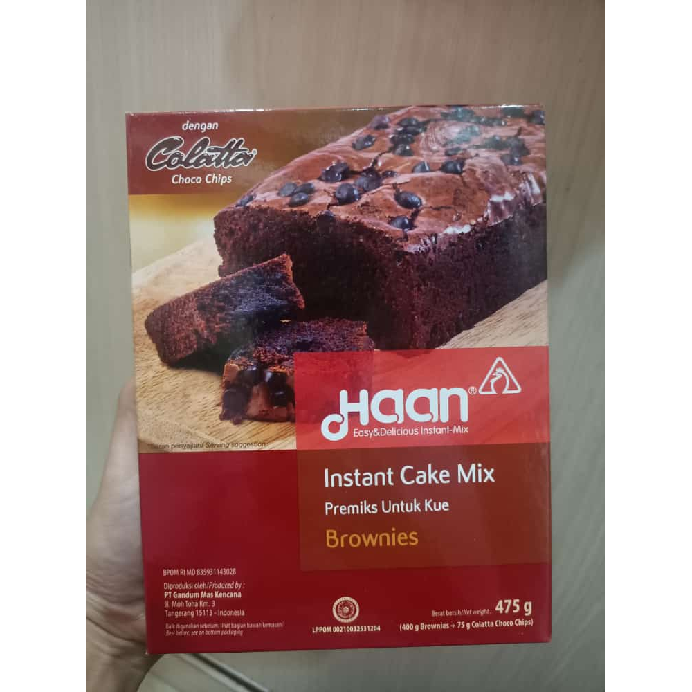 

HAAN BROWNIIES KUKUS 475GR