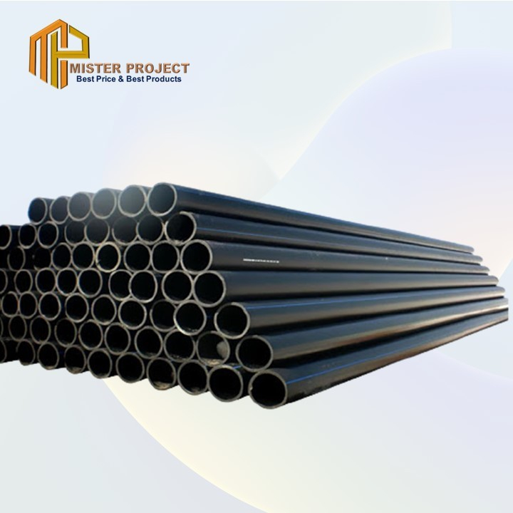 Pipa Besi Hitam 12" tebal 5mm/Black Steel