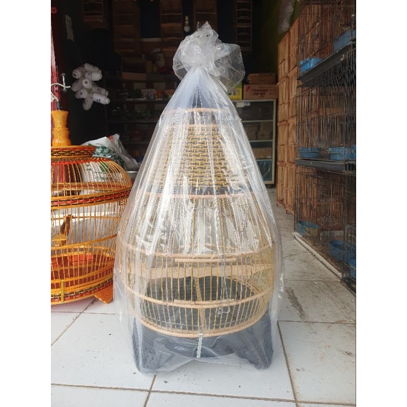 sangkar / kandang burung perkutut tebok plastik murah