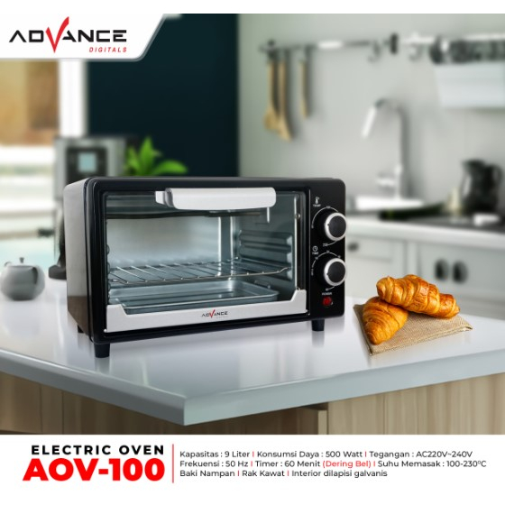 Electric Oven Advance Oven Listrik AOV 100