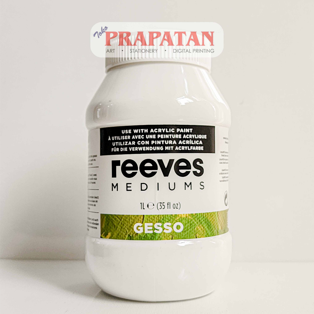 

Reeves Gesso Primer 1000ml | Medium Kanvas