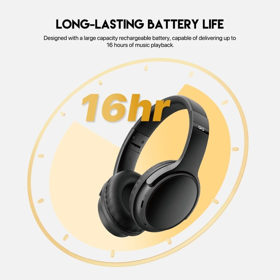 Fantech WH03 GO Air Bluetooth 5.0 Wireless Headphone Headset