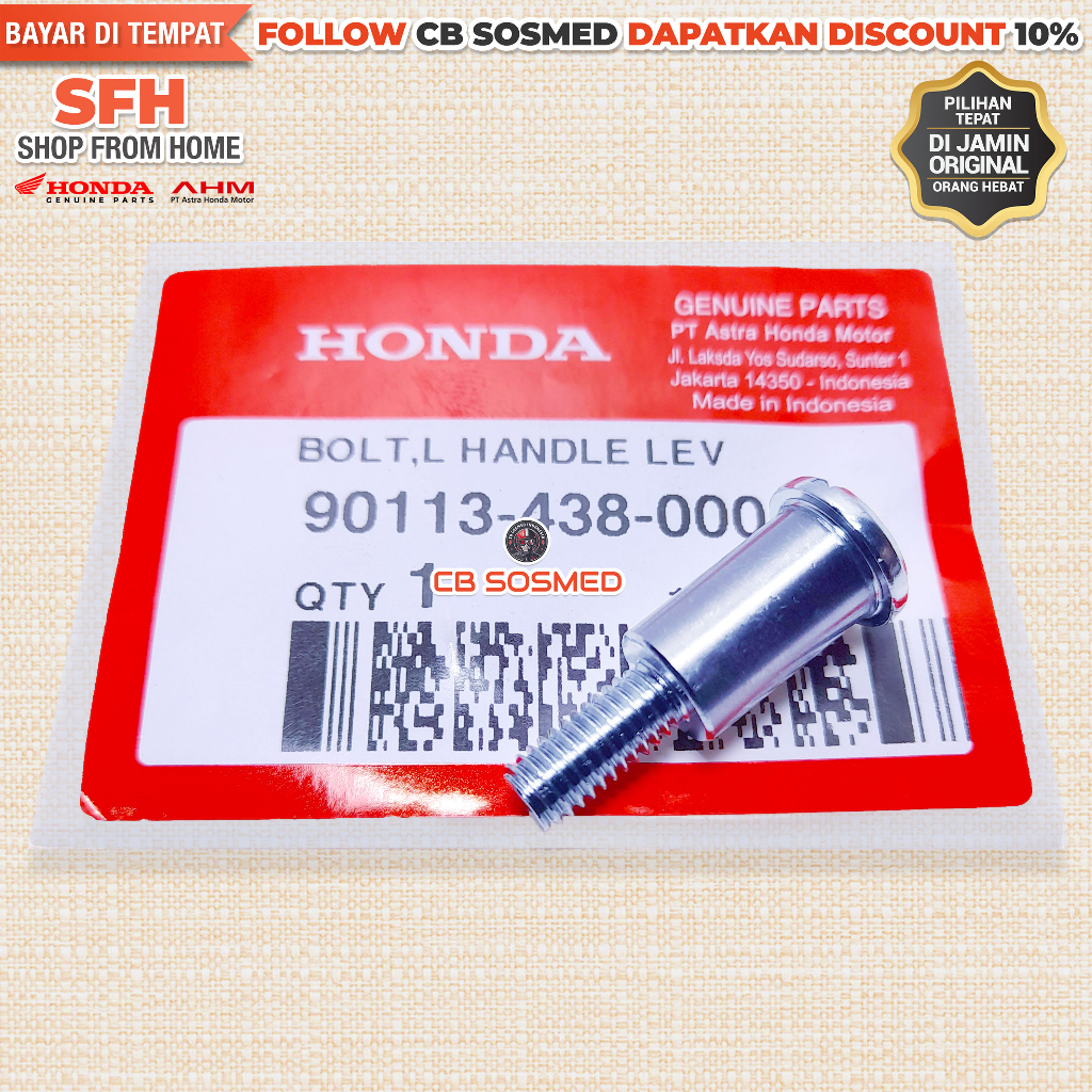 Baut Handle Kopling CRF150L K84 Baut Handle Kiri CRF 150L K84F Baut Tuas Kopling CRF150 Original Hon