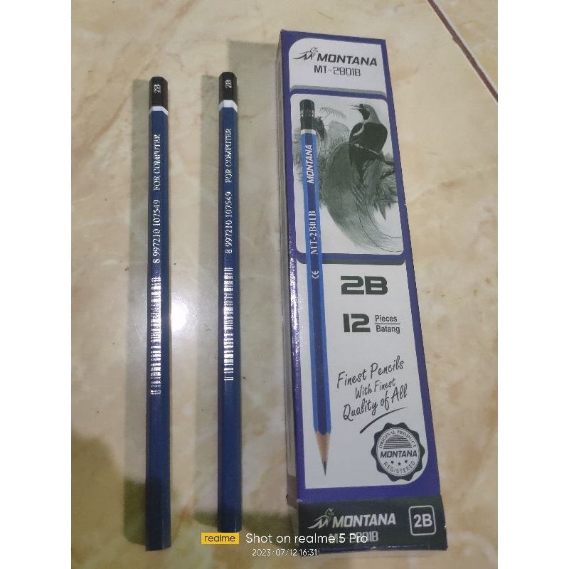

pensil 2B/pensil montana