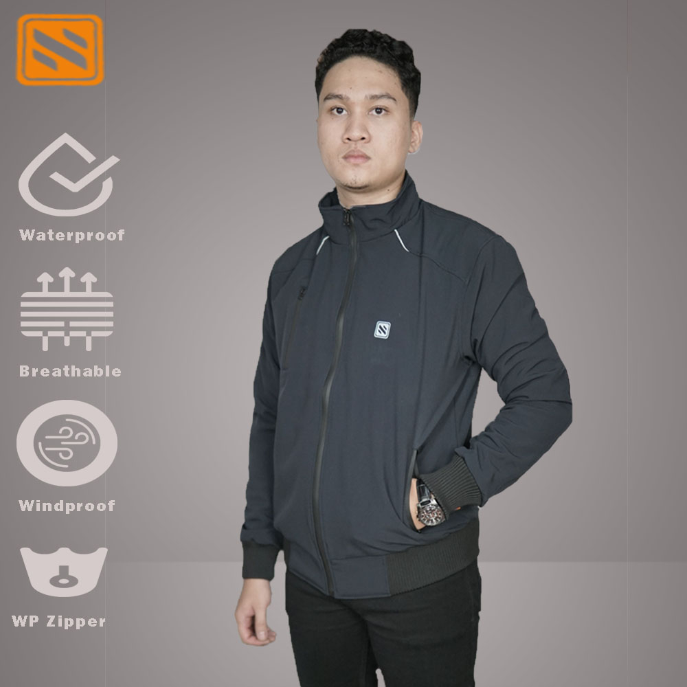 Jaket Motor Premium Waterproof Windproof Anti Air Dan Angin