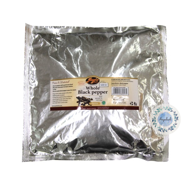

Jay's Kitchen Whole Black Pepper 500gr / Biji Merica Hitam 500gr