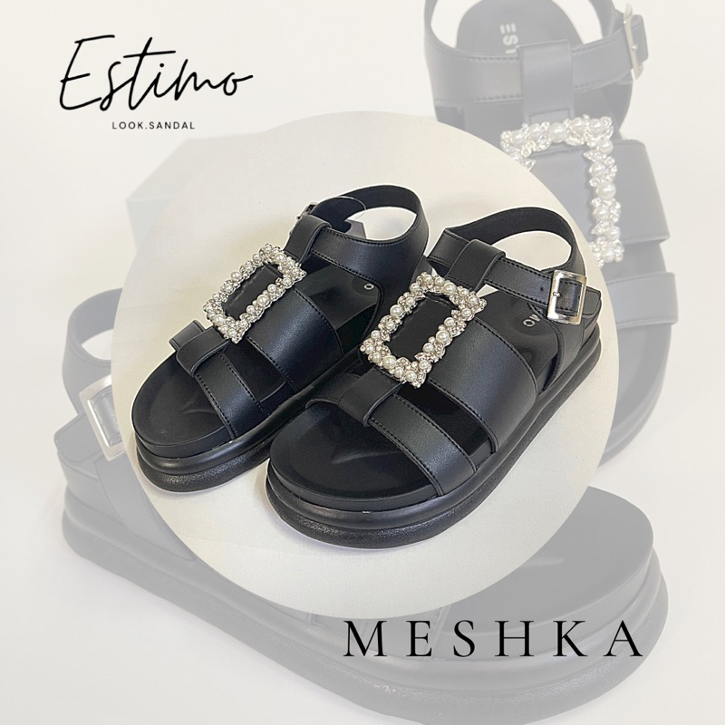 Sandal Wanita | MESHKA by Estimo look sandal | sandal cewek kekinian
