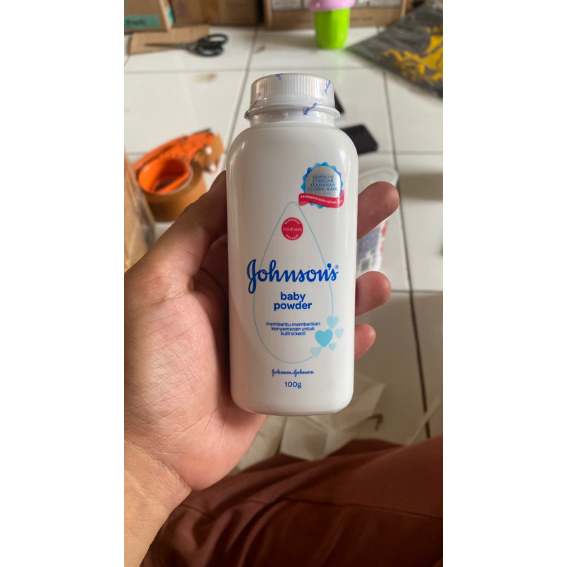 johnsons baby powder 100g