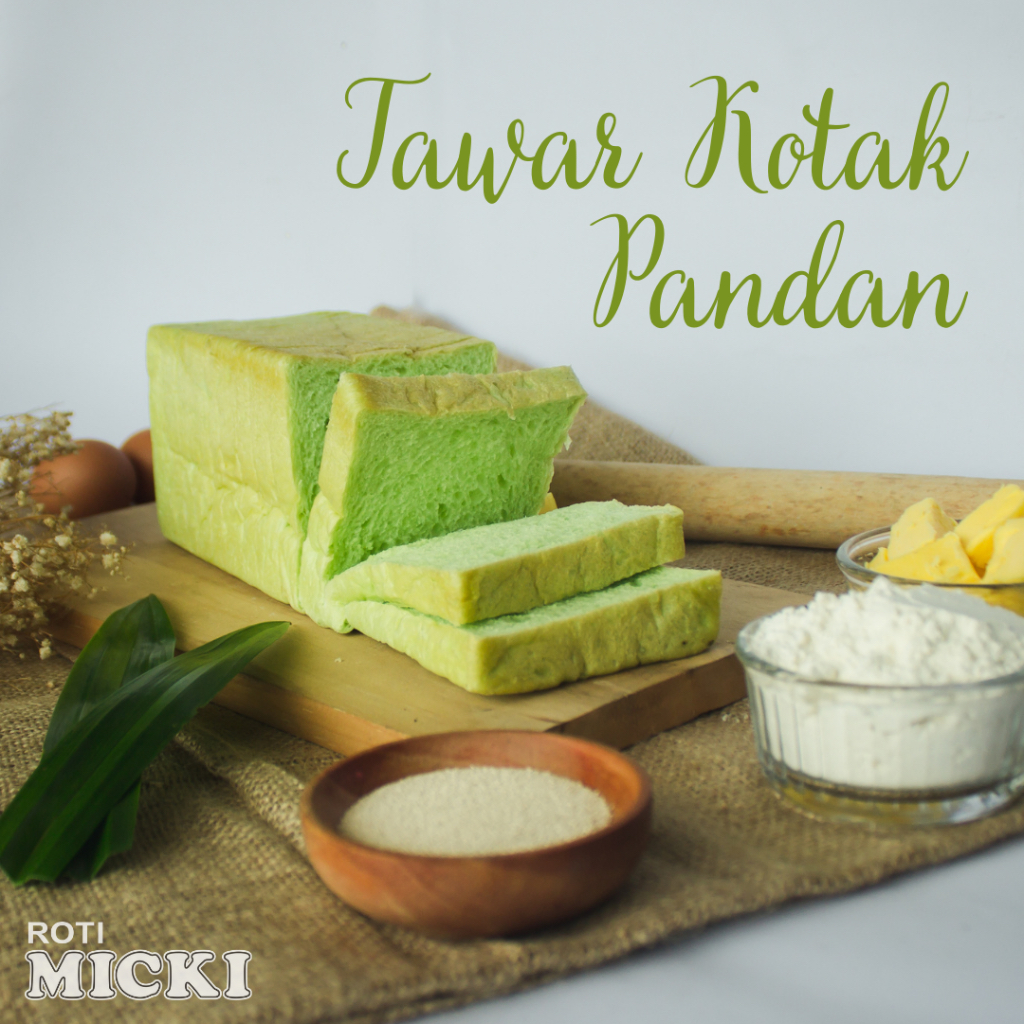 

ROTI TAWAR PANDAN