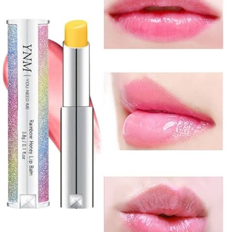 YNM YOU NEED ME LIP BALM KOREA - TERDAFTAR BPOM - YNM RAINBOW HONEY CANDY POP GLOW MELTING BAL