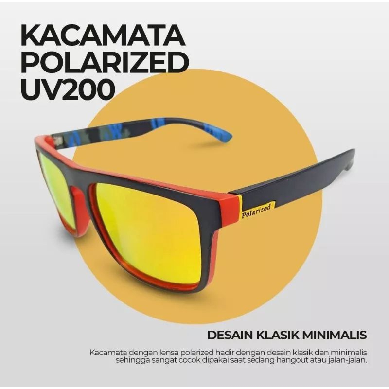 KACAMATA POLARIZED PHOTOCHROMIC LIBURAN/MENGEMUDI ORIGINAL PRIA DAN WANITA