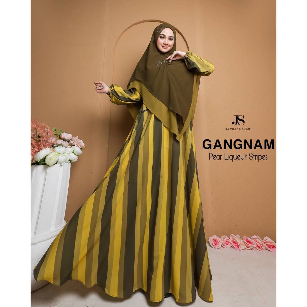 JAWHARA SYARI | GANGNAM SERIES | DRESS MUSLIMAH