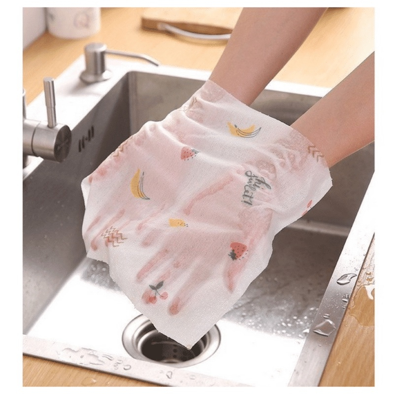 IL - TISU KAIN LAP DAPUR ROLL MOTIF 20X25CM &amp; 20X20CM / KAIN LAP TISSUE ANTI MINYAK GULUNG SERBAGUNA ACC