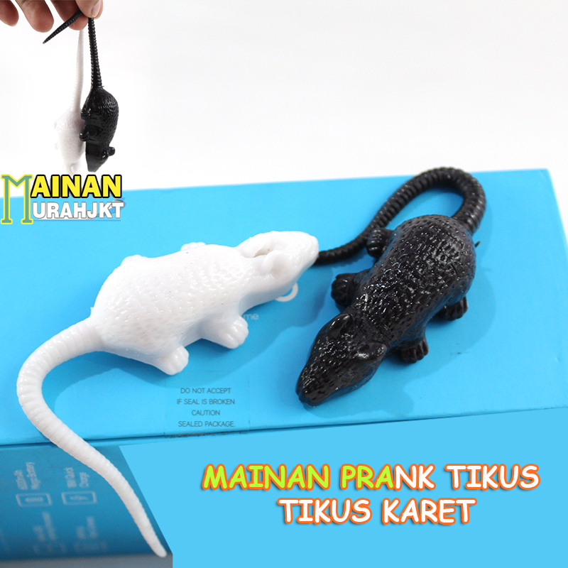 MAINAN ANAK MURAH STICKY TOY TIKUS KARET MAINAN PRANK TIKUS