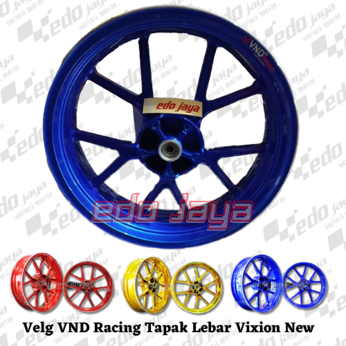 Velg VND Racing Tapak Lebar Vixion NEW All Warna Ring 17 X 300/450 Original VND