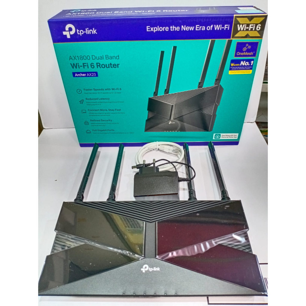 TP-LINK ARCHER AX1800 DUAL-BAND WIFI 6 ROUTER
