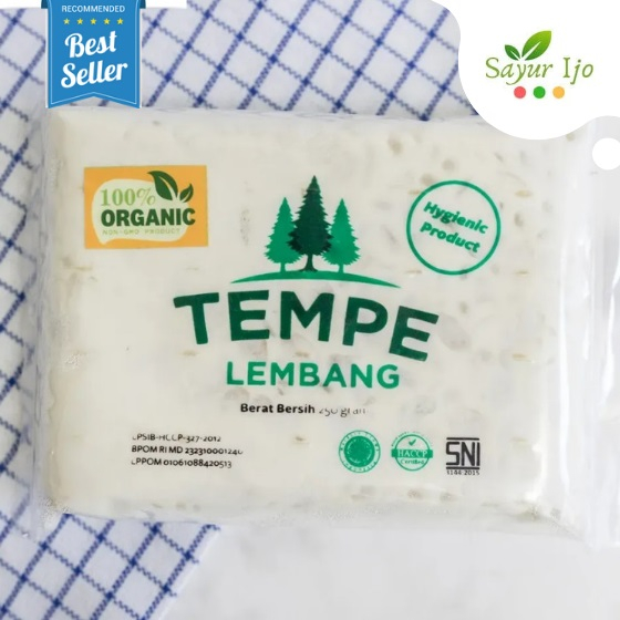 

Sera Pangan Tempe Organik 250 Gram / Papan Fresh Kacang Kedelai Premium HALAL