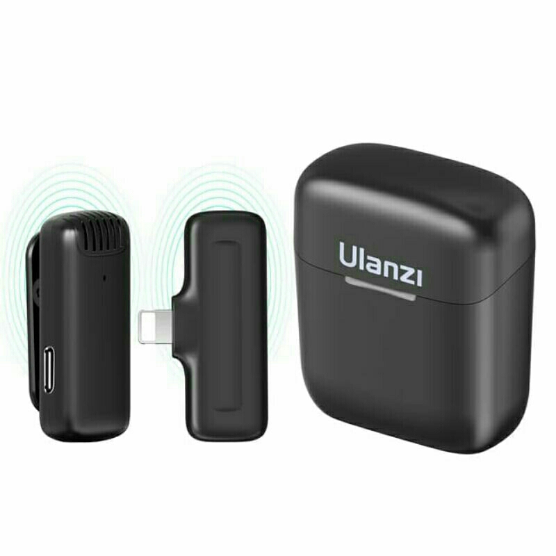 ULANZI J11 WIRELESS LAVALIER MICROPHONE FOR IOS /ANDROID