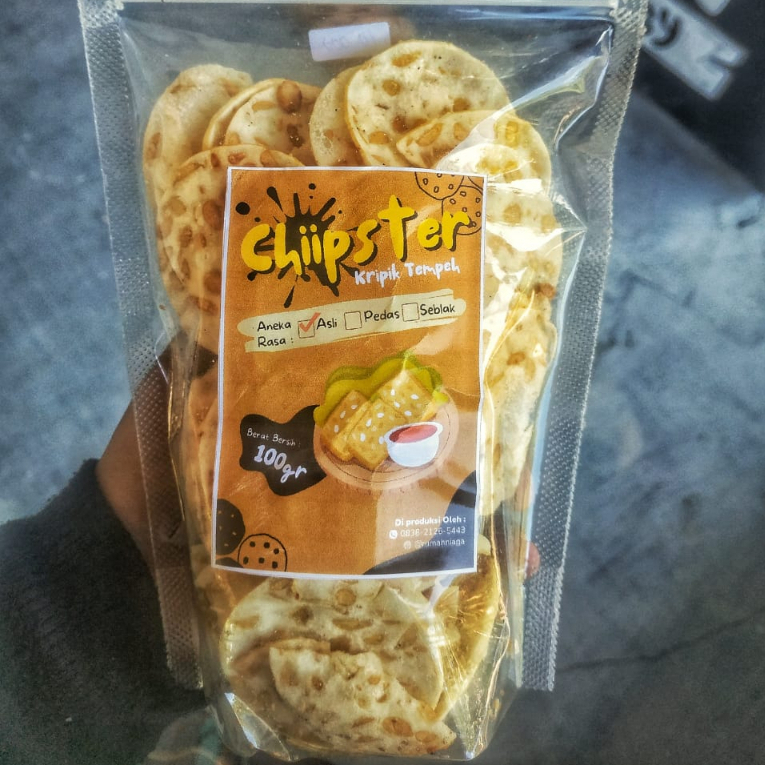 

Chiipster Keripik Tempe - Kelezatan Gurih dalam Setiap Gigitan (100gram)