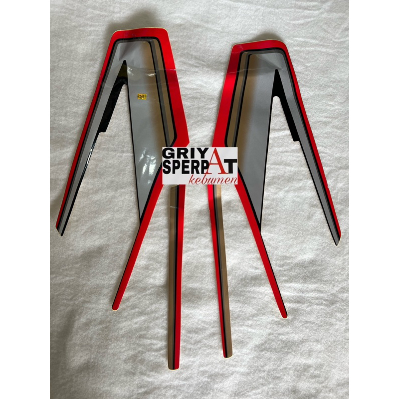 striping lis body rx king 1993 merah