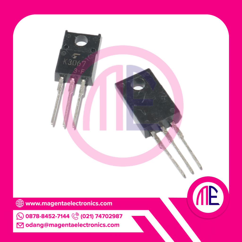 Transistor K3067 - 2SK3067 TO-220F