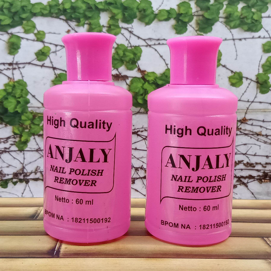 PEMBERSIH CAT KUKU Anjaly Nail Polish Remover 40ml Cairan pembesih kutek