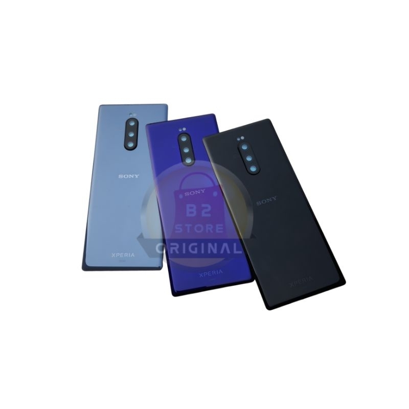 BACKDOOR COVER TUTUP BELAKANG BACK CASING SONY XPERIA 1 SOV40 / SO-03L BACK GLASS