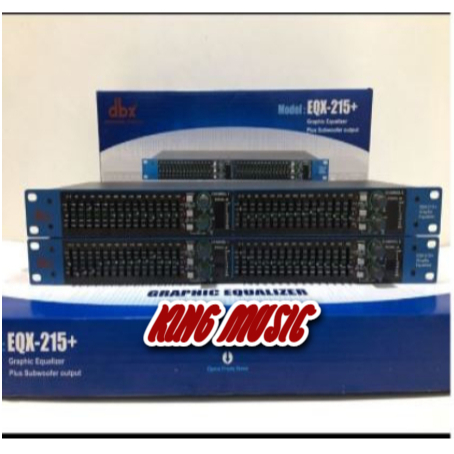 EQUALIZER DBX EQX215 + SUBWOOFER / EQX 215 + SUB NEW GRADE A++