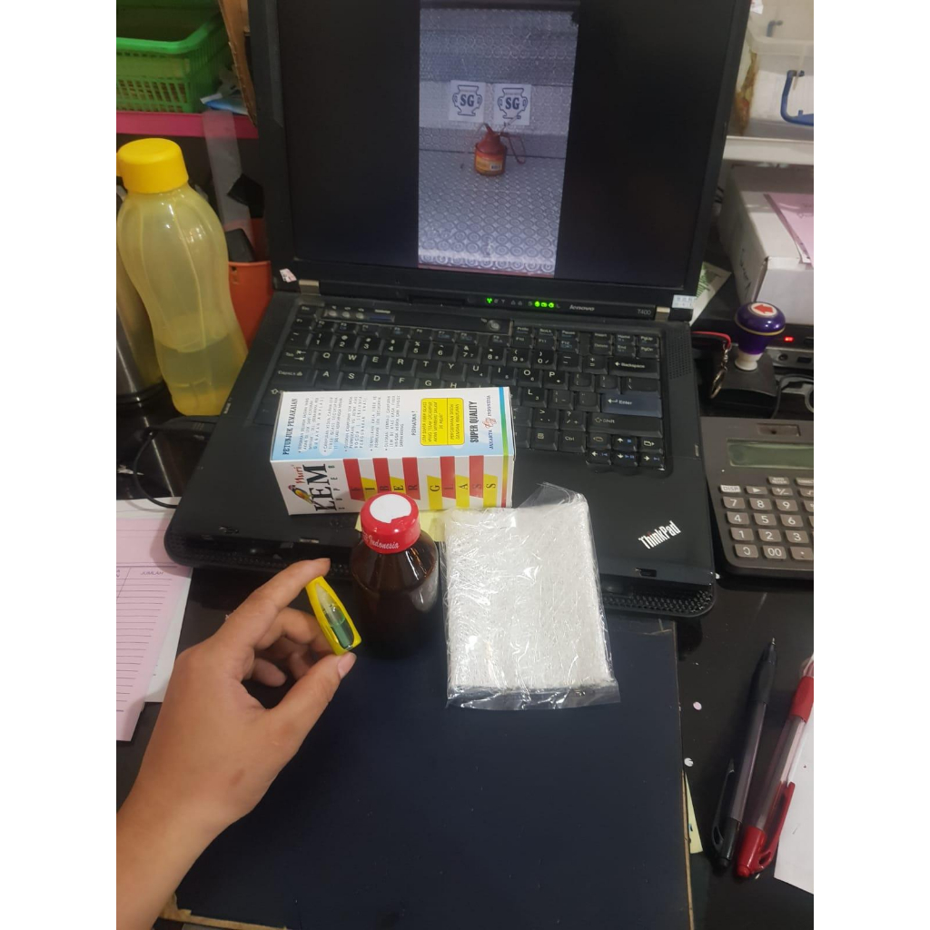 LEM FIBER NURI Lem Super Fiber Glass Nuri / Resin / Lem Plastik