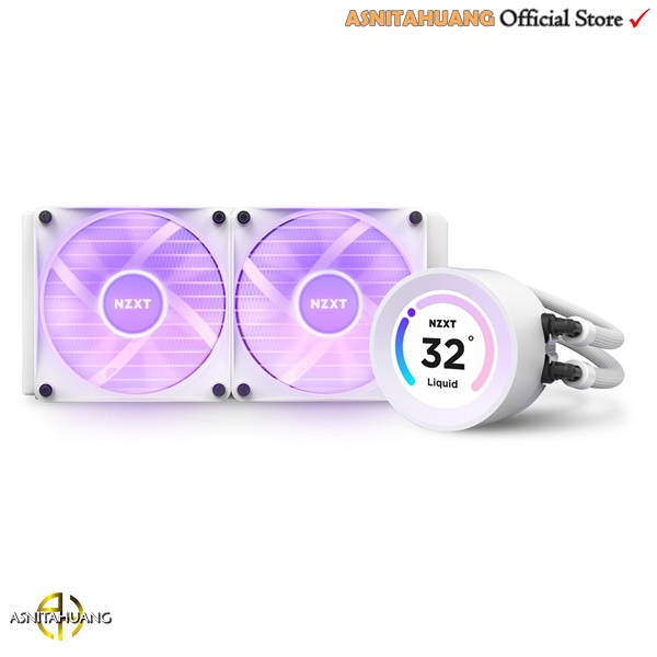 NZXT Kraken Elite 240 RGB White - 240mm AIO Liquid Cooler