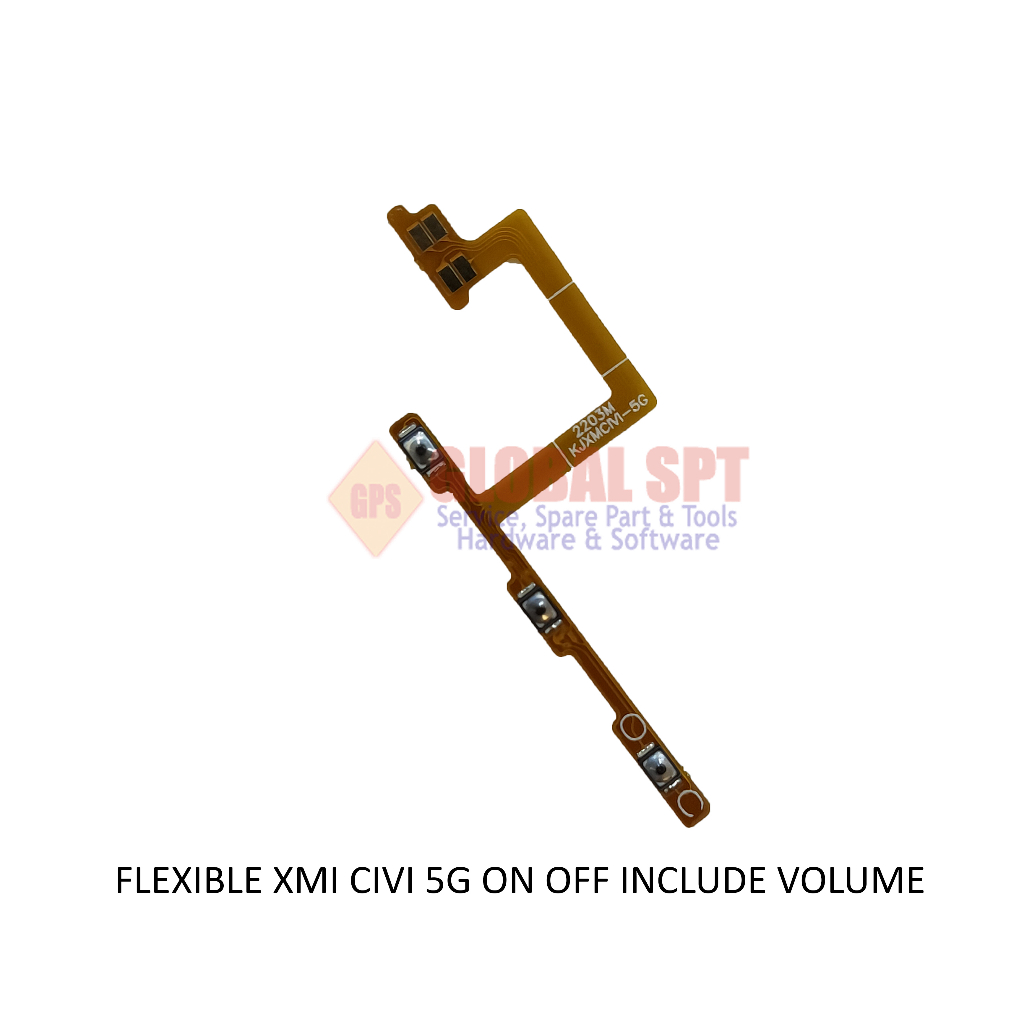 FLEXIBLE XIAOMI CIVI 5G ON OFF INCLUDE VOLUME