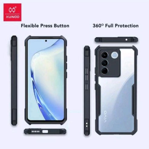 Case Vivo V27 / V27 Pro Casing Xundd Original Beatle Series Bumper