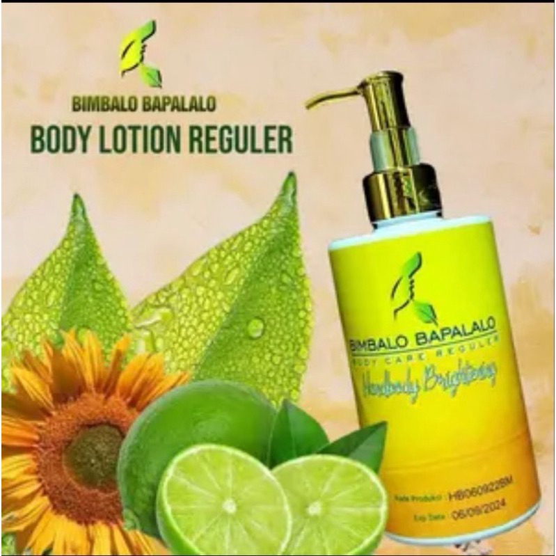 BODY LOTION & BODY WASH REGULER BIMBALO BAPALALO