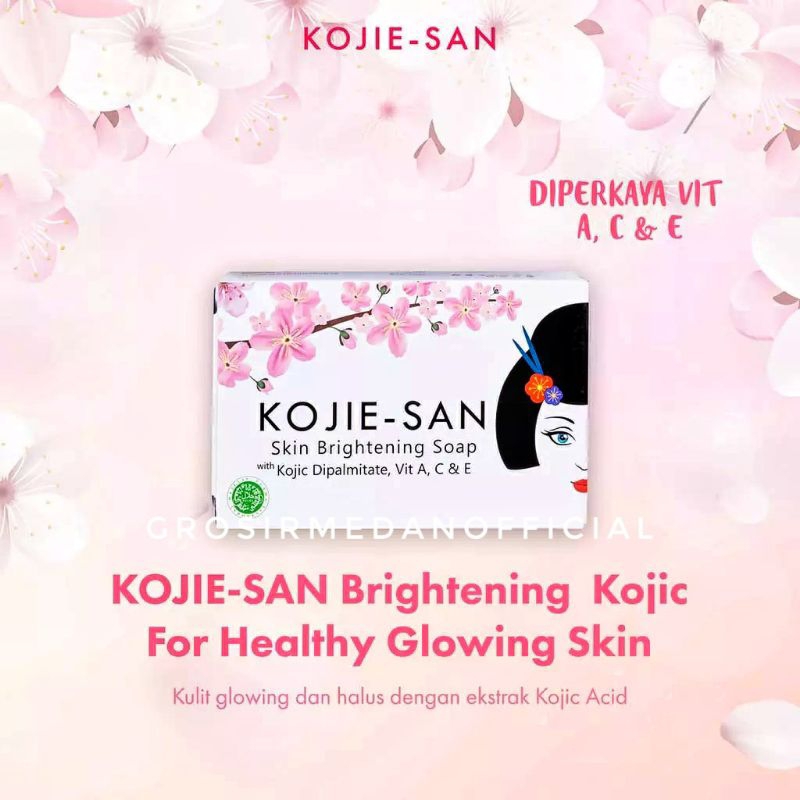 KOJIESAN SOAP - SABUN KOJIC KOJIESAN SKIN BRIGHTENING SOAP 65 G