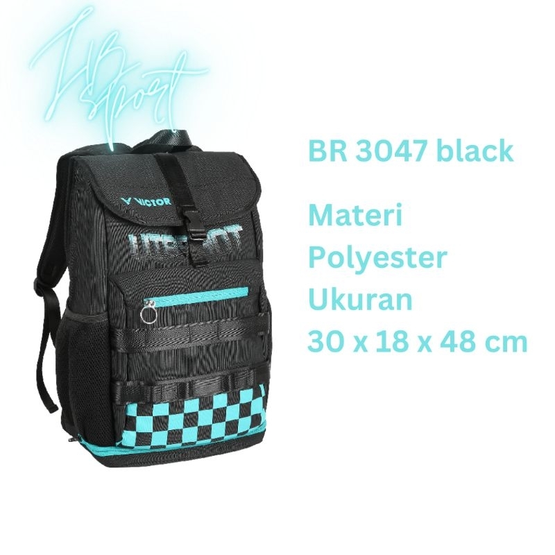 Bag badminton victor br 3047 br3047 br-3047 original