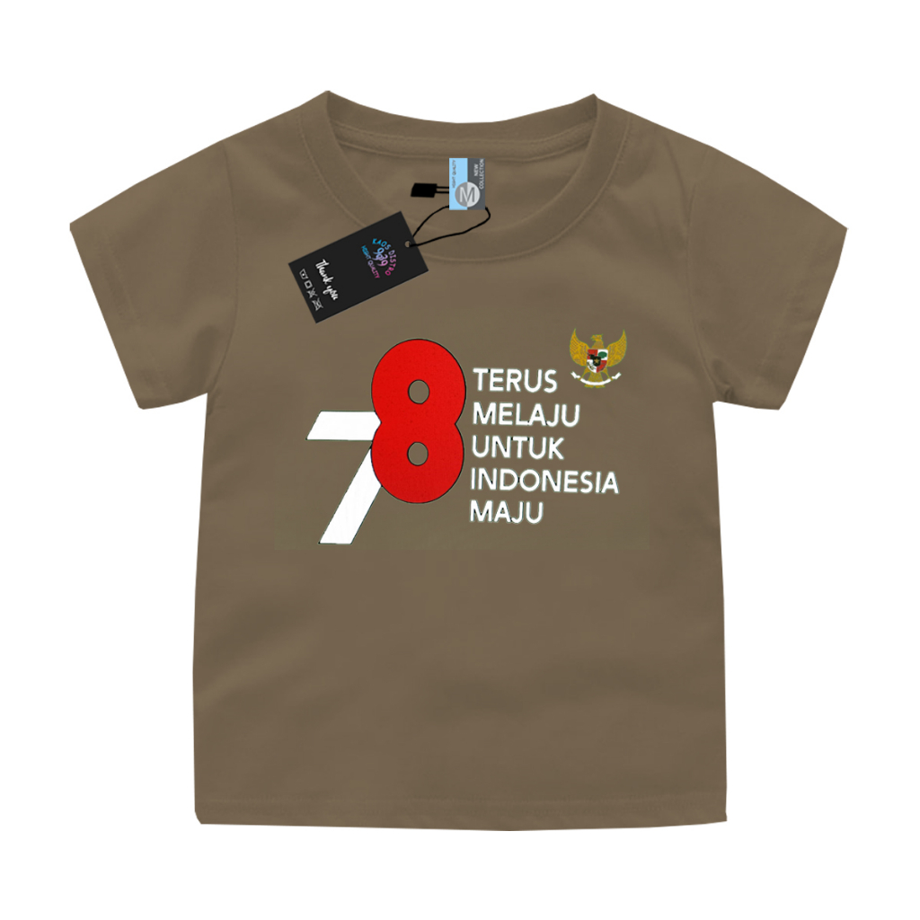 KAOS ANAK 17 AGUSTUS 2023 SABLON DIGITAL