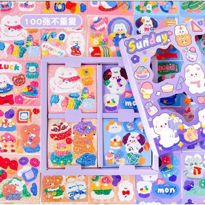 

Stiker Hologram Aesthetic Journal