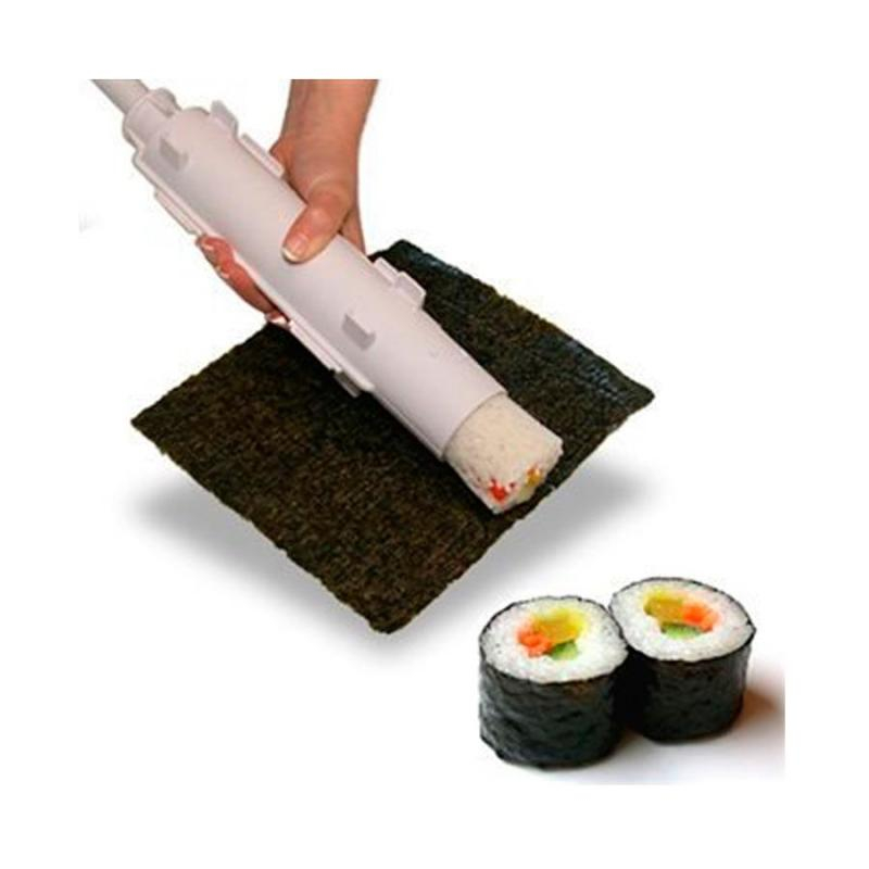 Mi.more Mesin Sushi DIY Cetakan Sushi Sushi Bazooka Jepang Cetakan Sushi Bazooka Beras Daging Sayuran DIY Membuat Perangkat Dapur Roller Pembuat Sushi / Cetakan Sushi