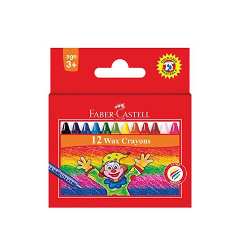 

Faber-Castell Crayon Wax isi 12 PCS