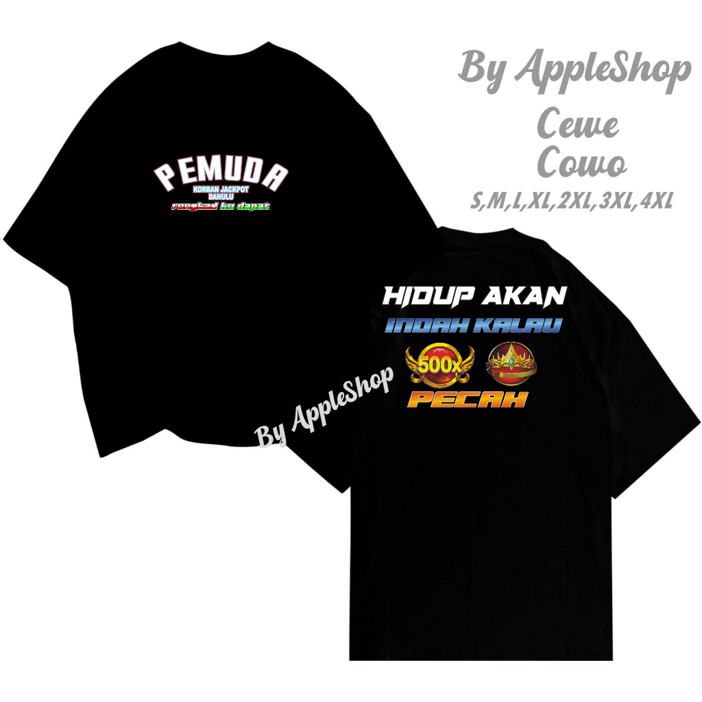 Terviral Kaos dtf Db Pemuda Korban Jackpot Kuharp Rungkad kudapt KAOS MURAH  Kaos Putih Hitam Kaos Terlaris No 1 Promo Diskon