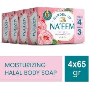 Garden of na'eem 4x65gr sabun batang bar soap naeem