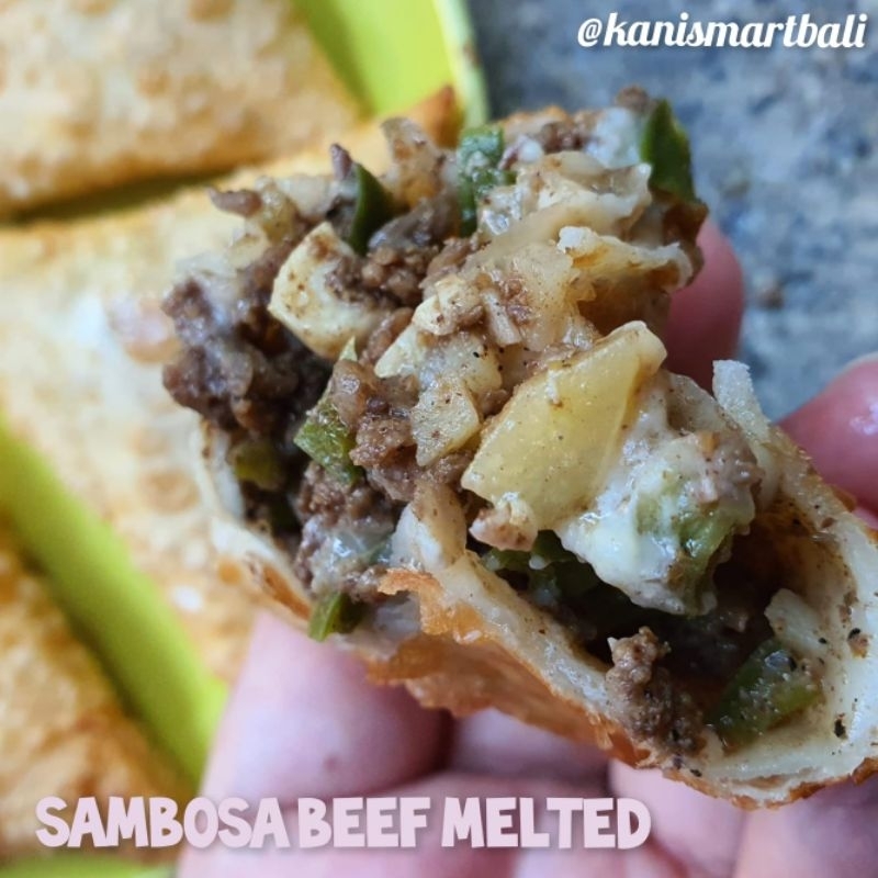 

sambosa beef melted frozen / samosa beef
