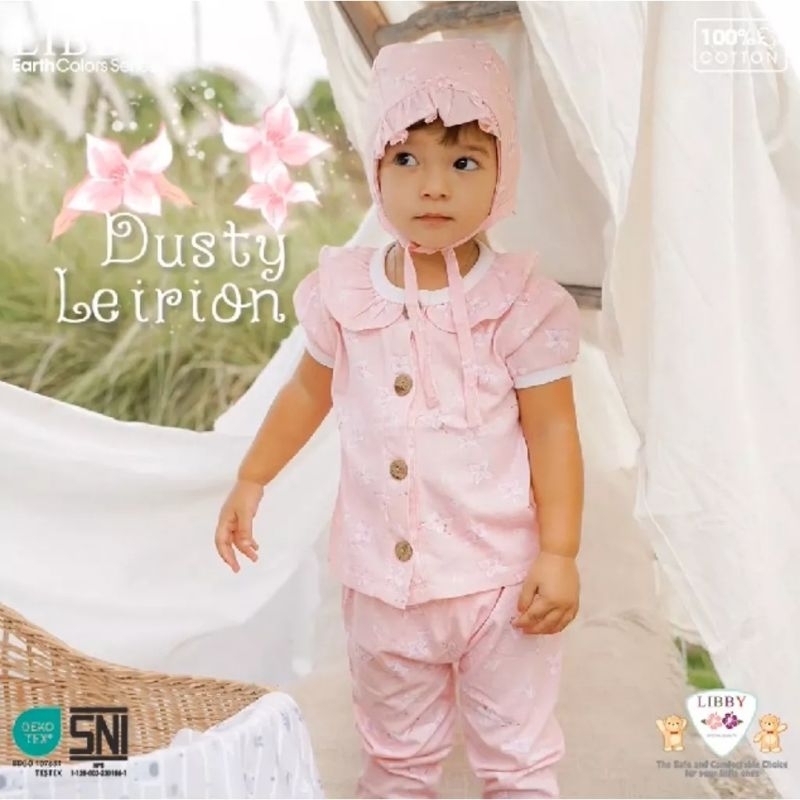 LIBBY - ROCCO GIRL PANJANG LIBBY - SETELAN BAJU ANAK LIBBY - PIYAMA BAYI - BAJU ANAK