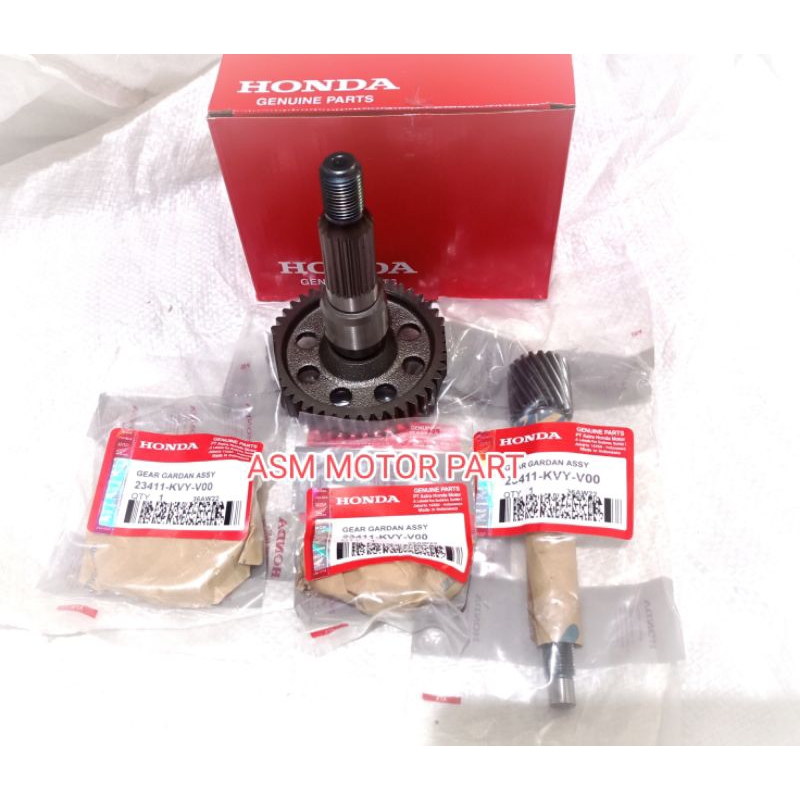 GIGI RASIO GARDAN KOMPLIT BEAT KARBU BEAT LAMA KVY GEAR GARDAN ASSY GEAR GIR RASIO GIGI RASIO KOMPLI