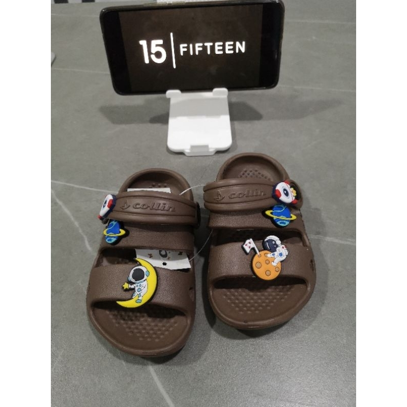 15 SHOP --- NEW ! ! SIZE:18-29 Sandal Sendal Anak Laki Laki Usia 0 -8 Tahun Bahan Eva Karet 6131-1