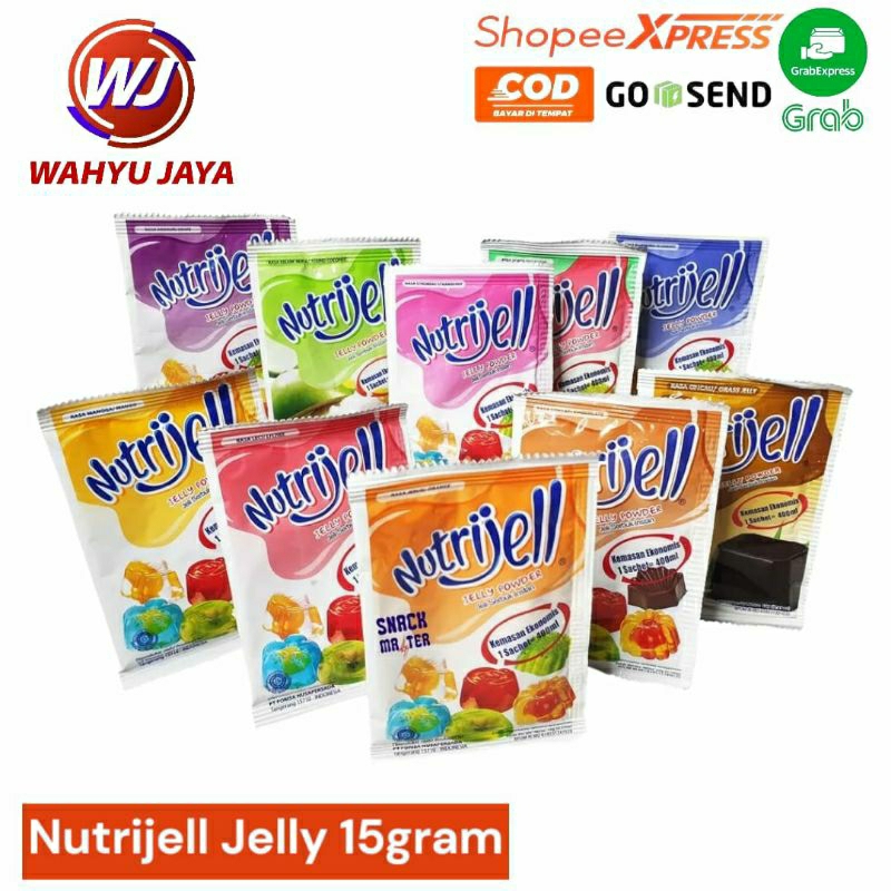 

NUTRIJELL JELLY 15gram ALL VARIANT RASA