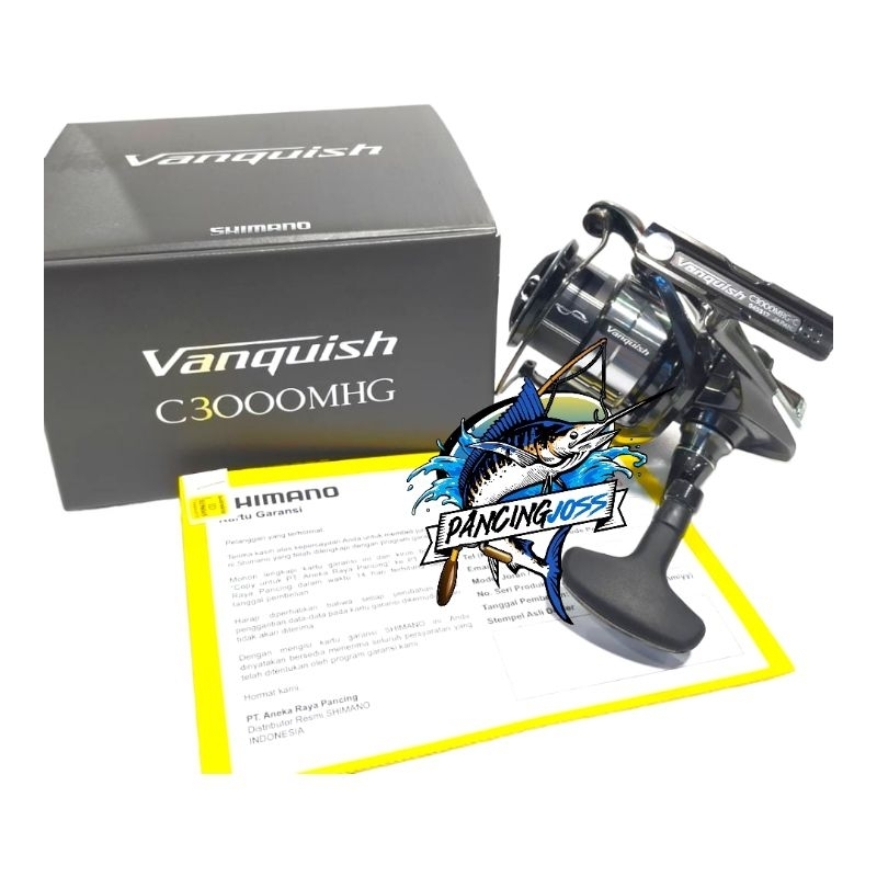 REEL SHIMANO VANQUISH C3000MHG JAPAN NEW 2023 | REEL SPINNING | REEL PANCING | ALAT PANCING | GULUNG