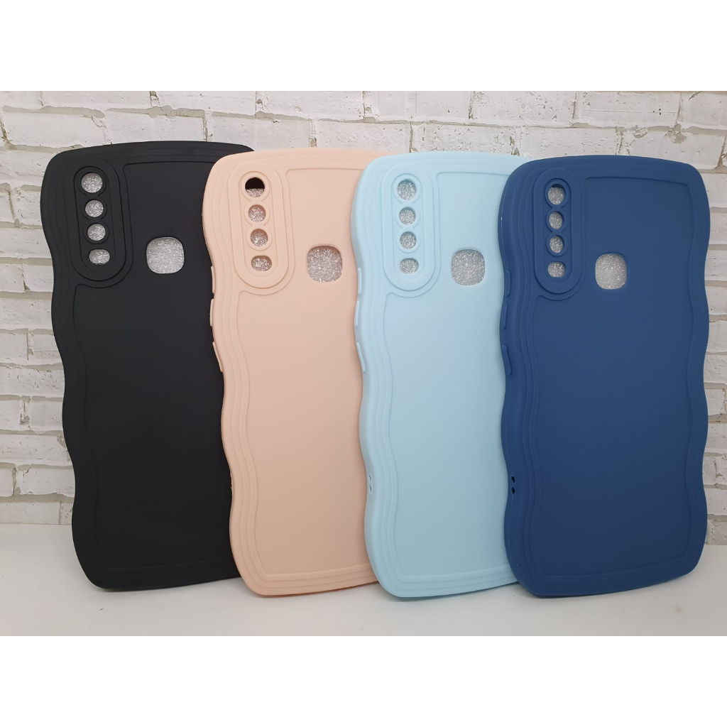 SOFTCASE GELOMBANG VIVO Y12 / Y15 / Y17